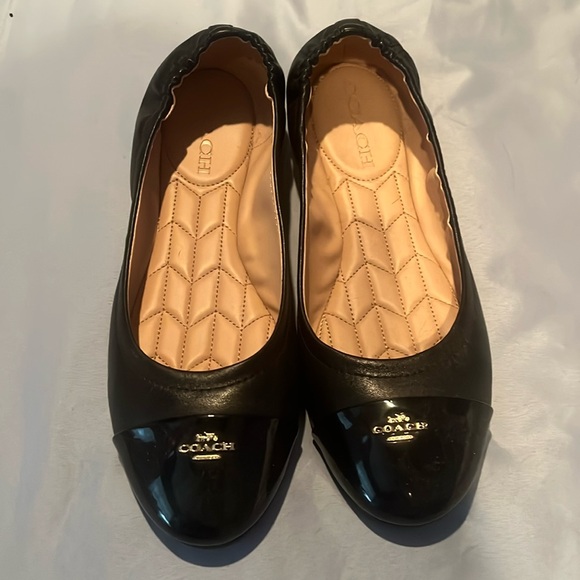 NWOT Coach ballet flats - Picture 1 of 7